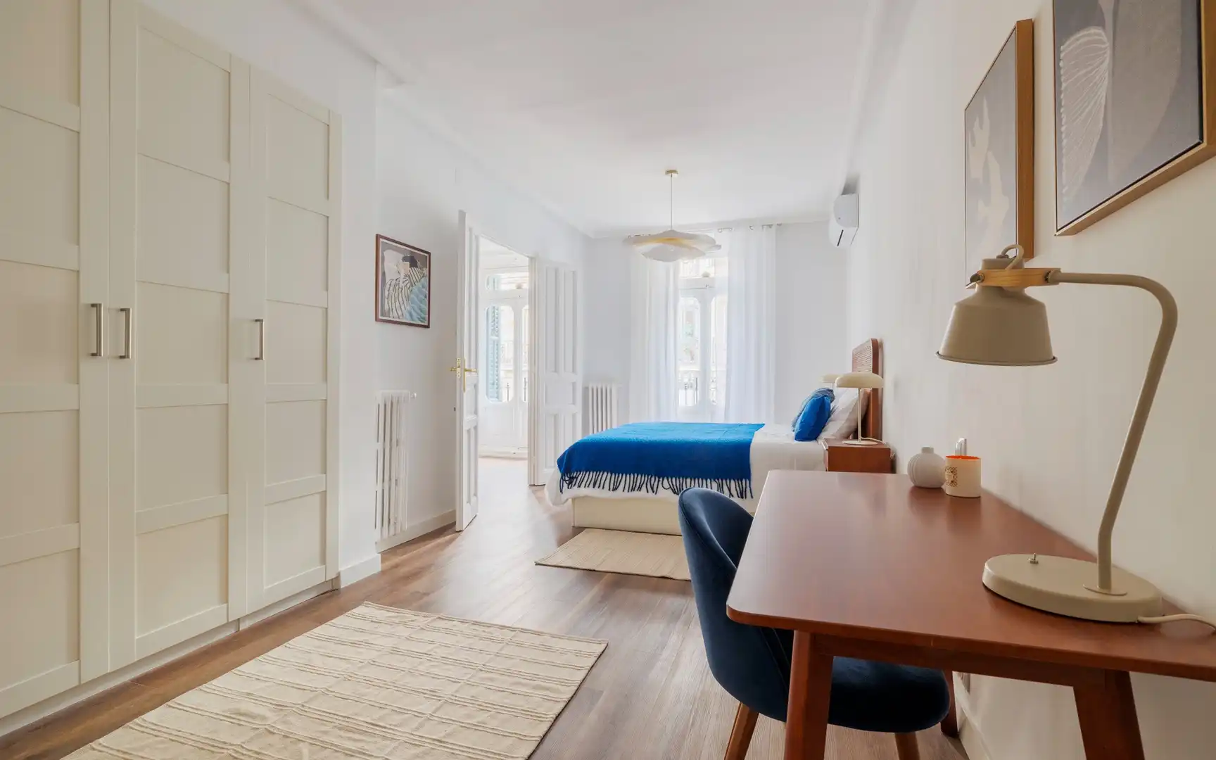 Habitación de Piso de alquiler en Madrid con Aire acondicionado, Calefacción y Amueblado