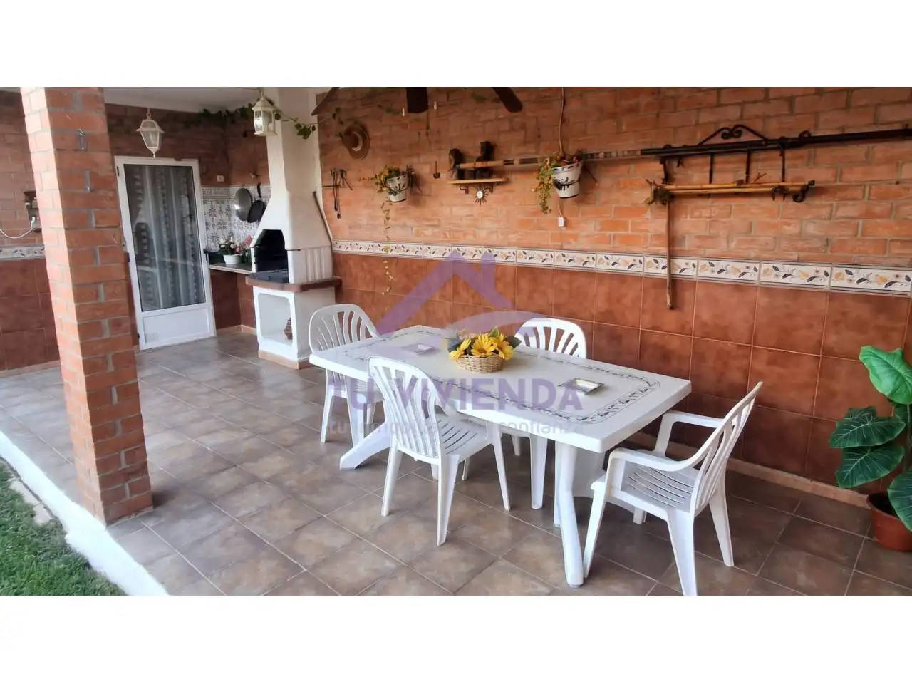 Terrace of Detached homes for rent in Valdestillas  with Heating, Private garden and Terrace