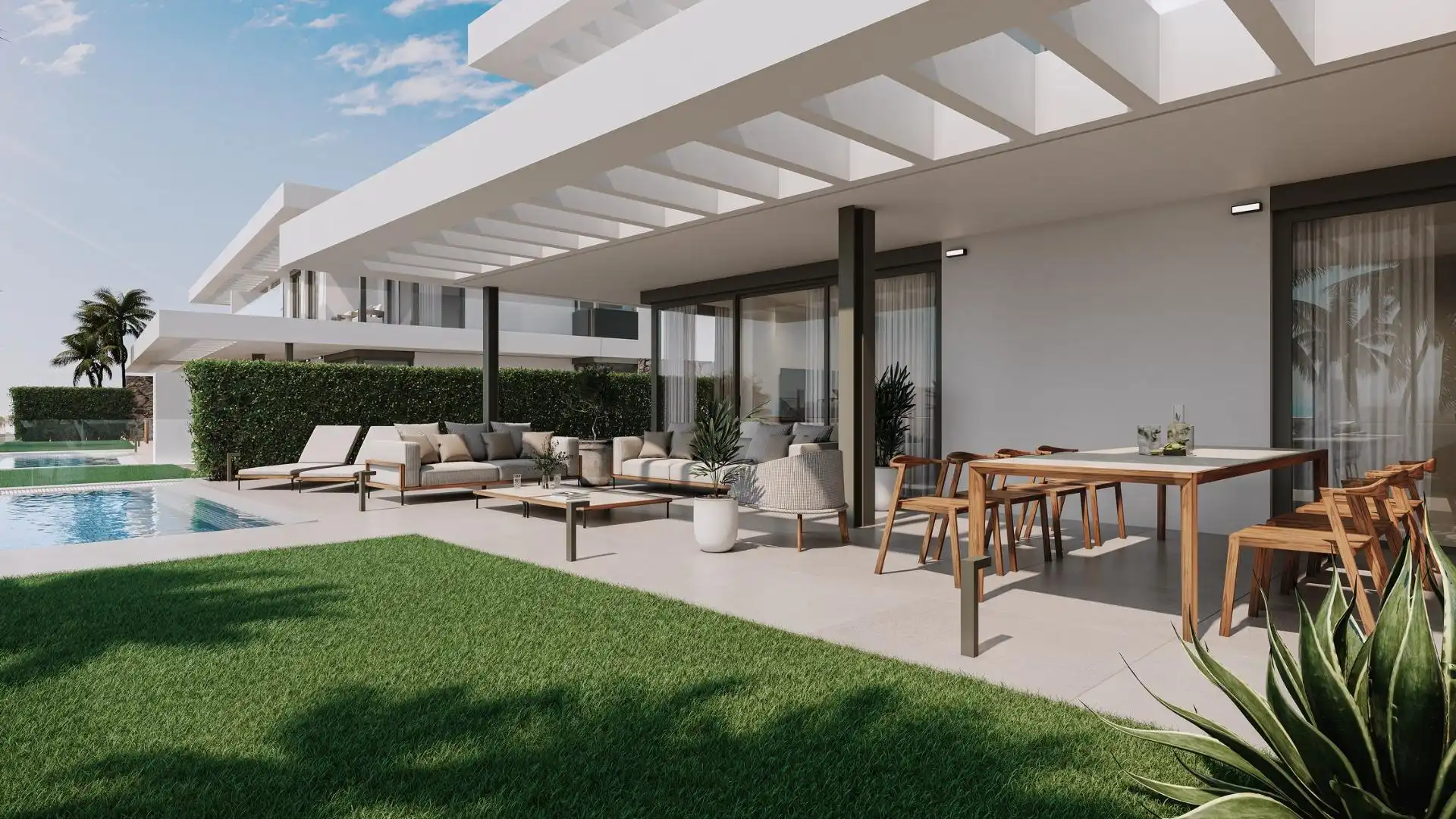 Terrassa de Casa o xalet en venda en Marbella amb Aire condicionat, Calefacció i Terrassa