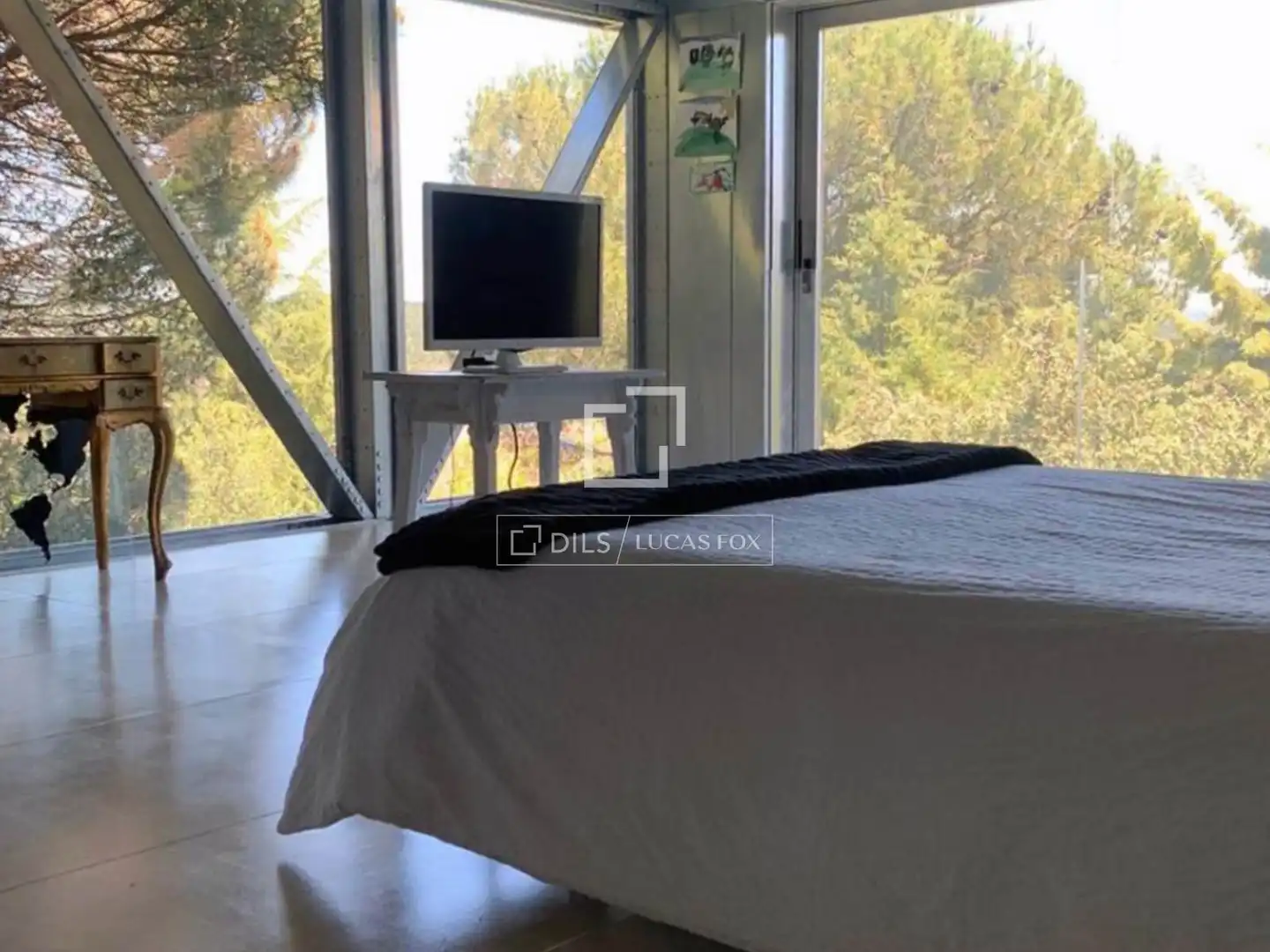 Dormitori de Casa o xalet de lloguer en Las Rozas de Madrid amb Aire condicionat, Calefacció i Jardí privat