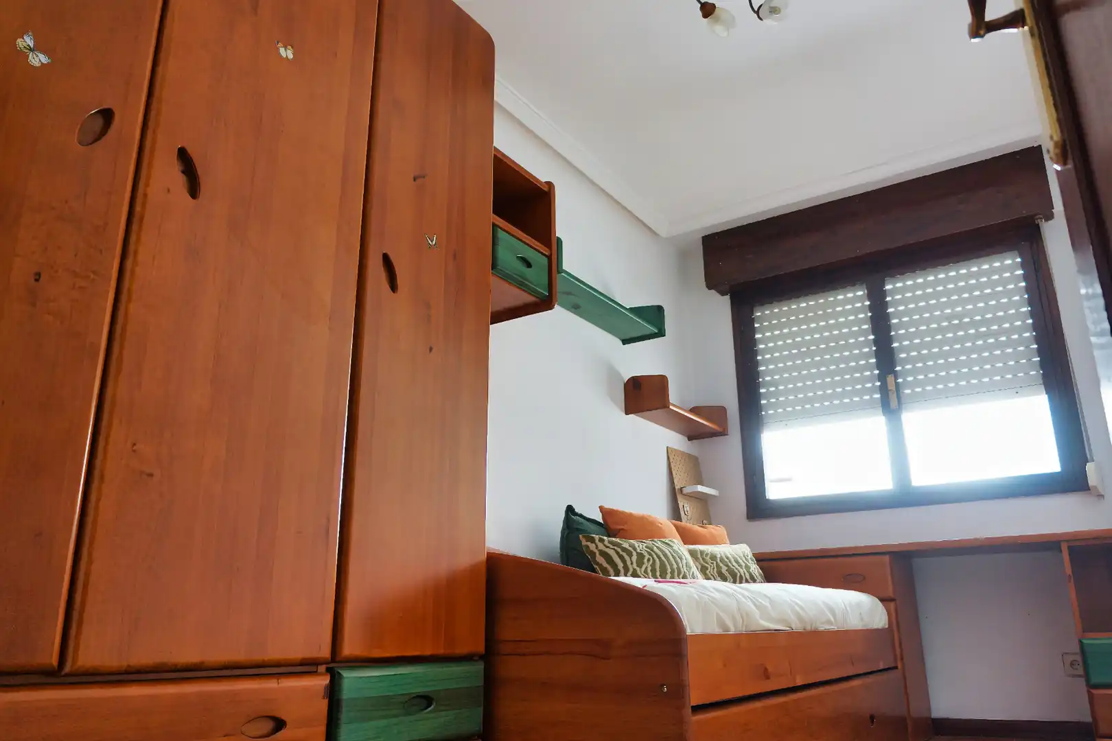 Bedroom of Flat for sale in Corvera de Asturias  with Parquet flooring, Storage room and Furnished