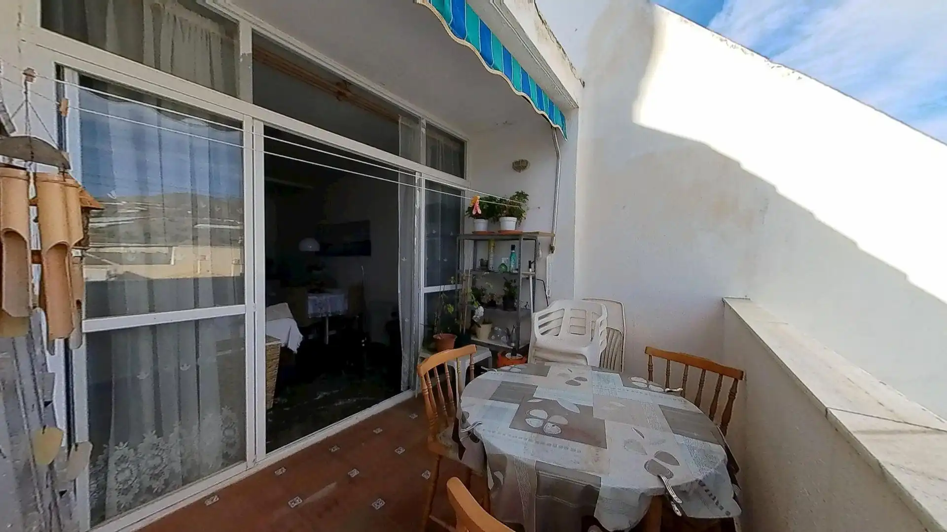 Terrasse von Wohnungen zum Verkauf in Gualchos mit Klimaanlage, Terrasse und Abstellraum