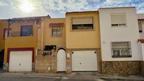 Exterior view of Single-family semi-detached for sale in Roquetas de Mar  with Parquet flooring, Terrace and Community pool