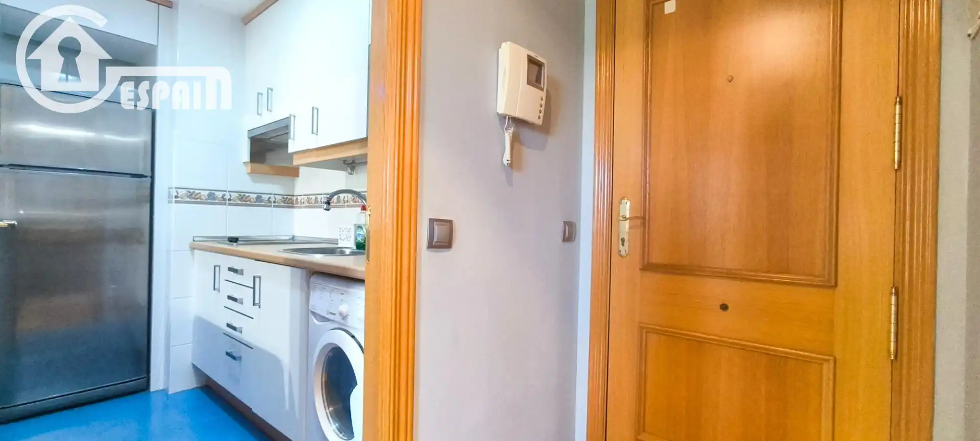 Kitchen of Flat for sale in Madrid  with Air Conditioner, Heating and Private garden