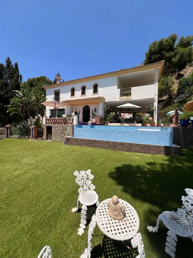 Garden of Houses for sale in Málaga  with Air Conditioner, Heating and Private garden