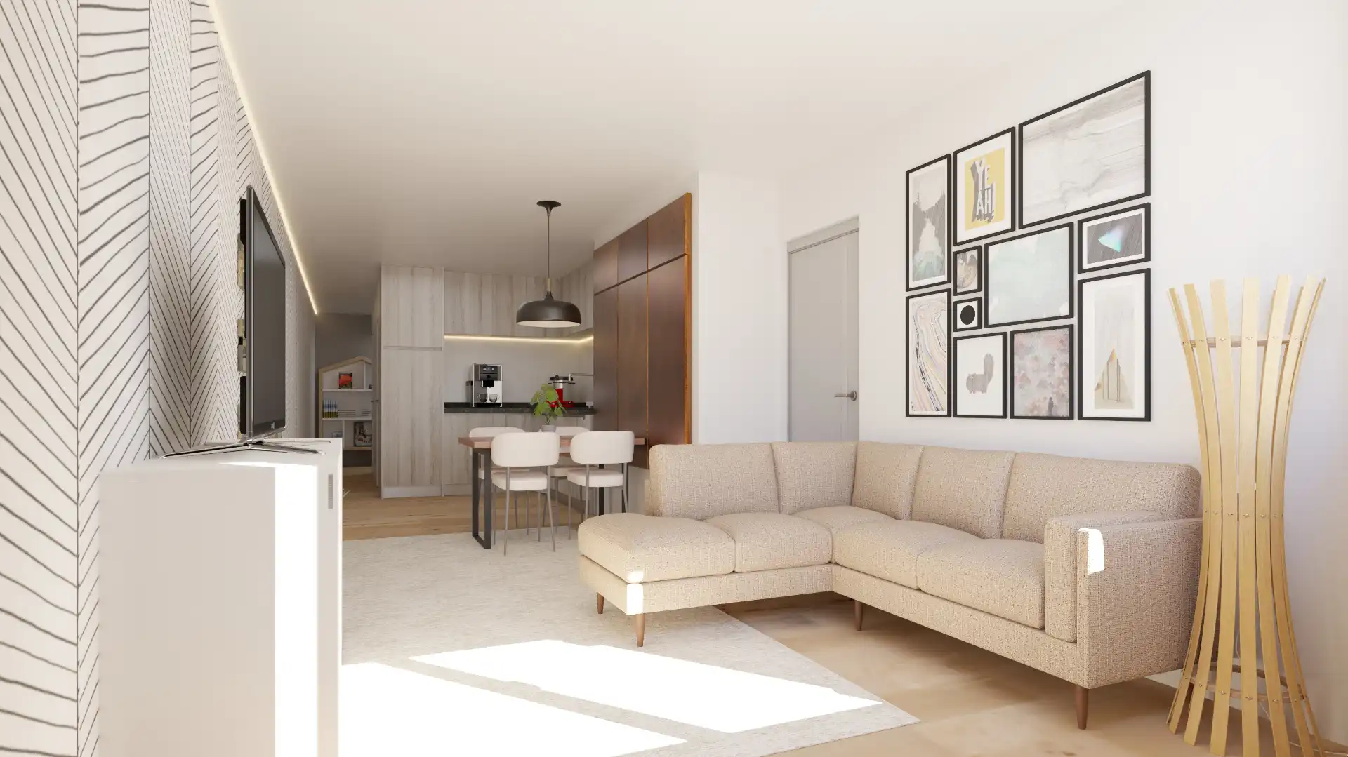 Sala de estar de Piso en venta en Madrid con Aire acondicionado y Calefacción