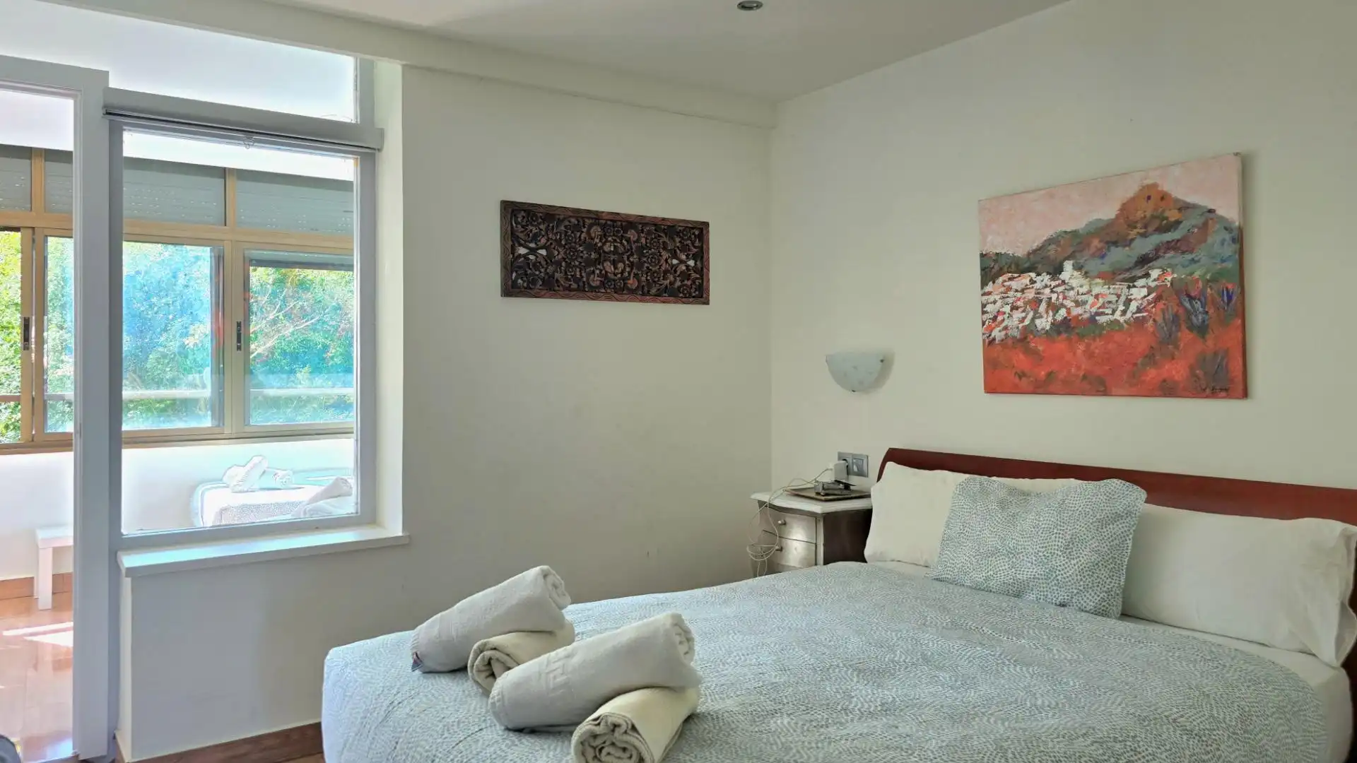 Schlafzimmer von Wohnungen zum Verkauf in Torremolinos mit Privatgarten, Möbliert und Gemeinschaftspool