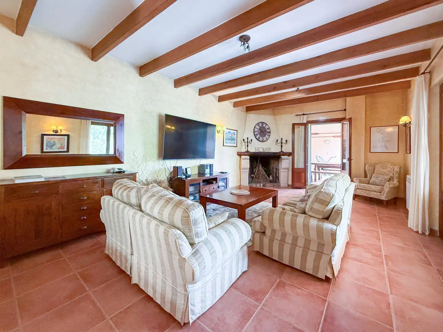 Living room of Houses for sale in Deià  with Furnished