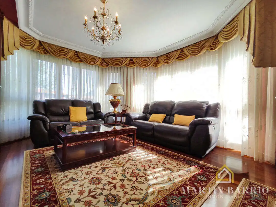 Sala de estar de Piso en venta en Muskiz con Calefacción, Jardín privado y Terraza