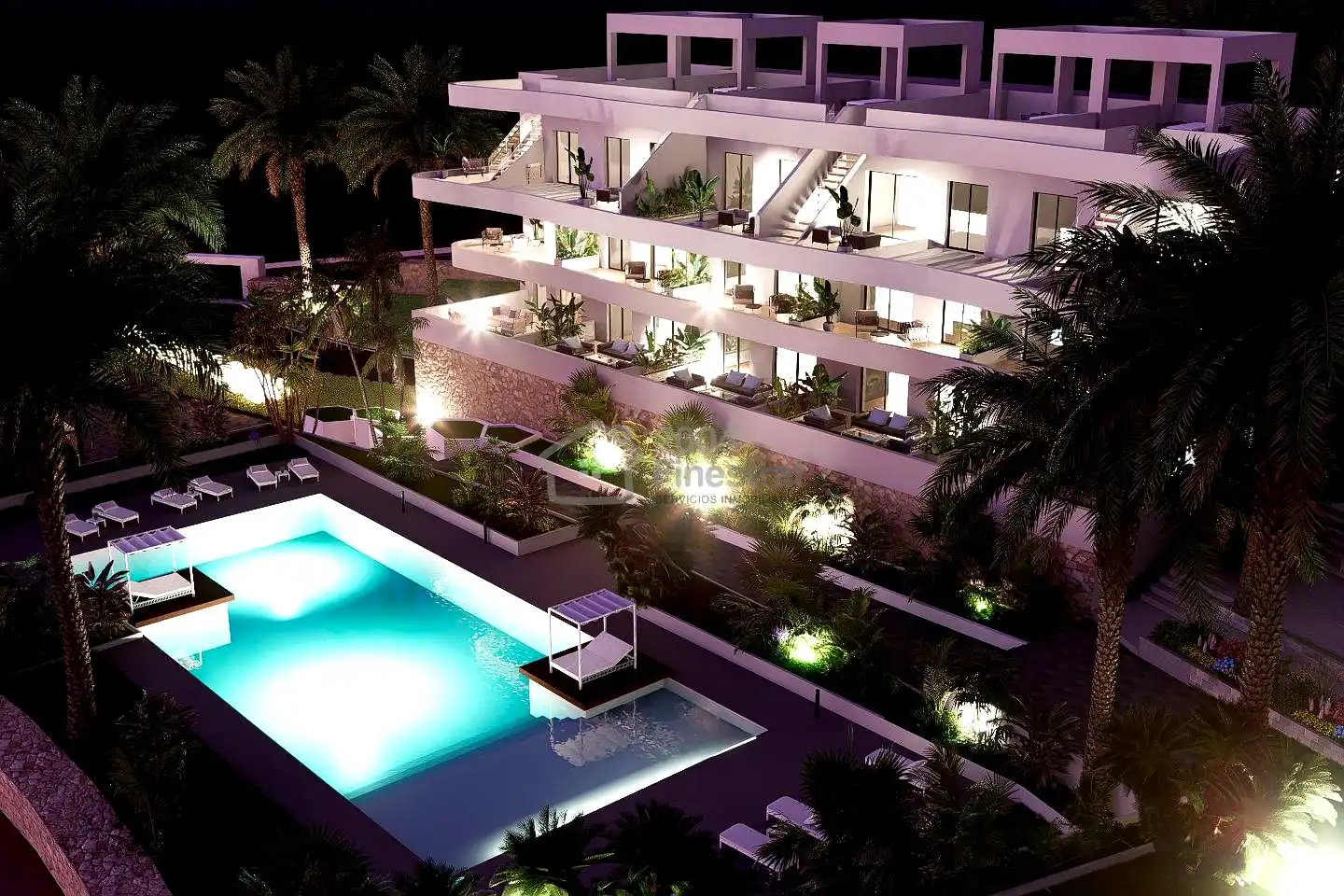 Piscina de Planta baja en venta en Finestrat con Terraza y Piscina comunitaria