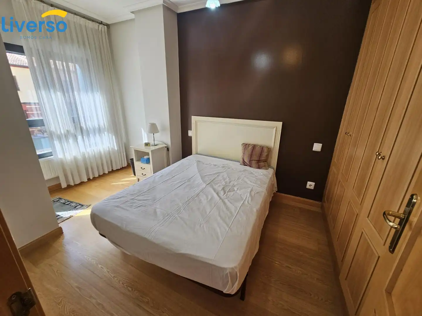 Bedroom of Flat for sale in Burgos  with Furnished