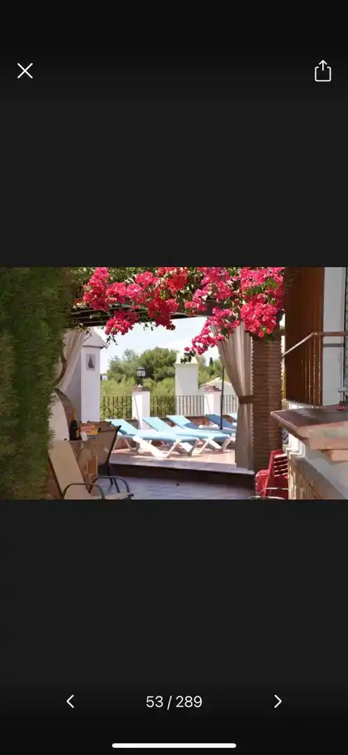 Terrasse von Wohnung zur Miete in Frigiliana