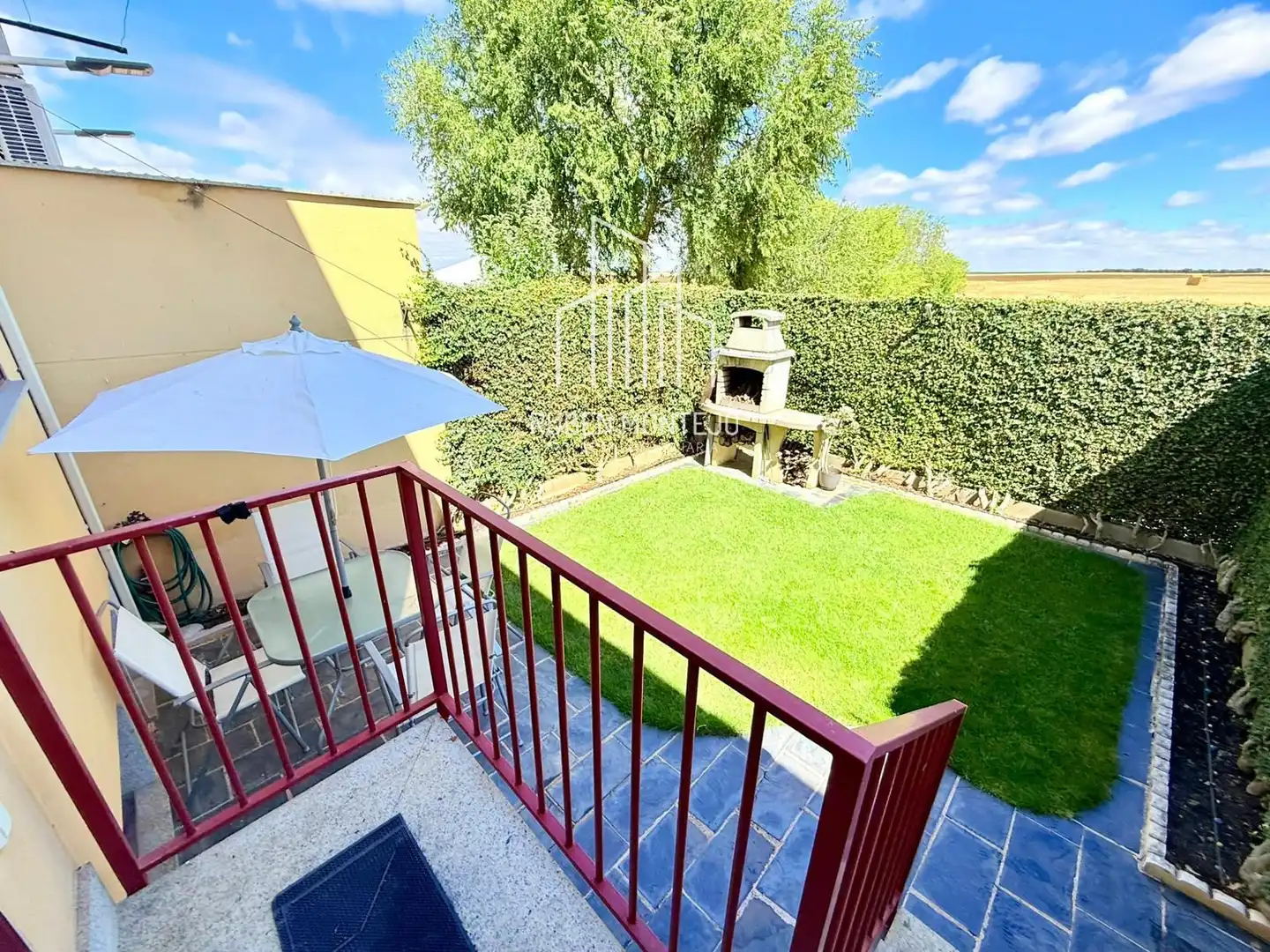 Jardín de Casa adosada en venta en Galindo y Perahuy con Calefacción, Jardín privado y Terraza