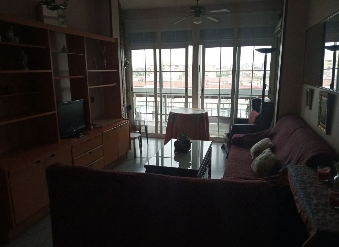 Living room of Flat to rent in  Murcia Capital  with Air Conditioner and Furnished