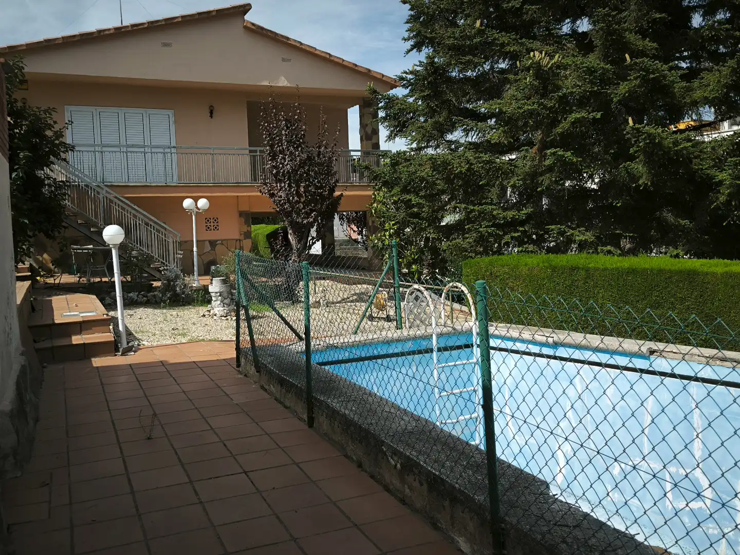 Piscina de Casa o xalet en venda en Lliçà d'Amunt amb Aire condicionat, Calefacció i Jardí privat