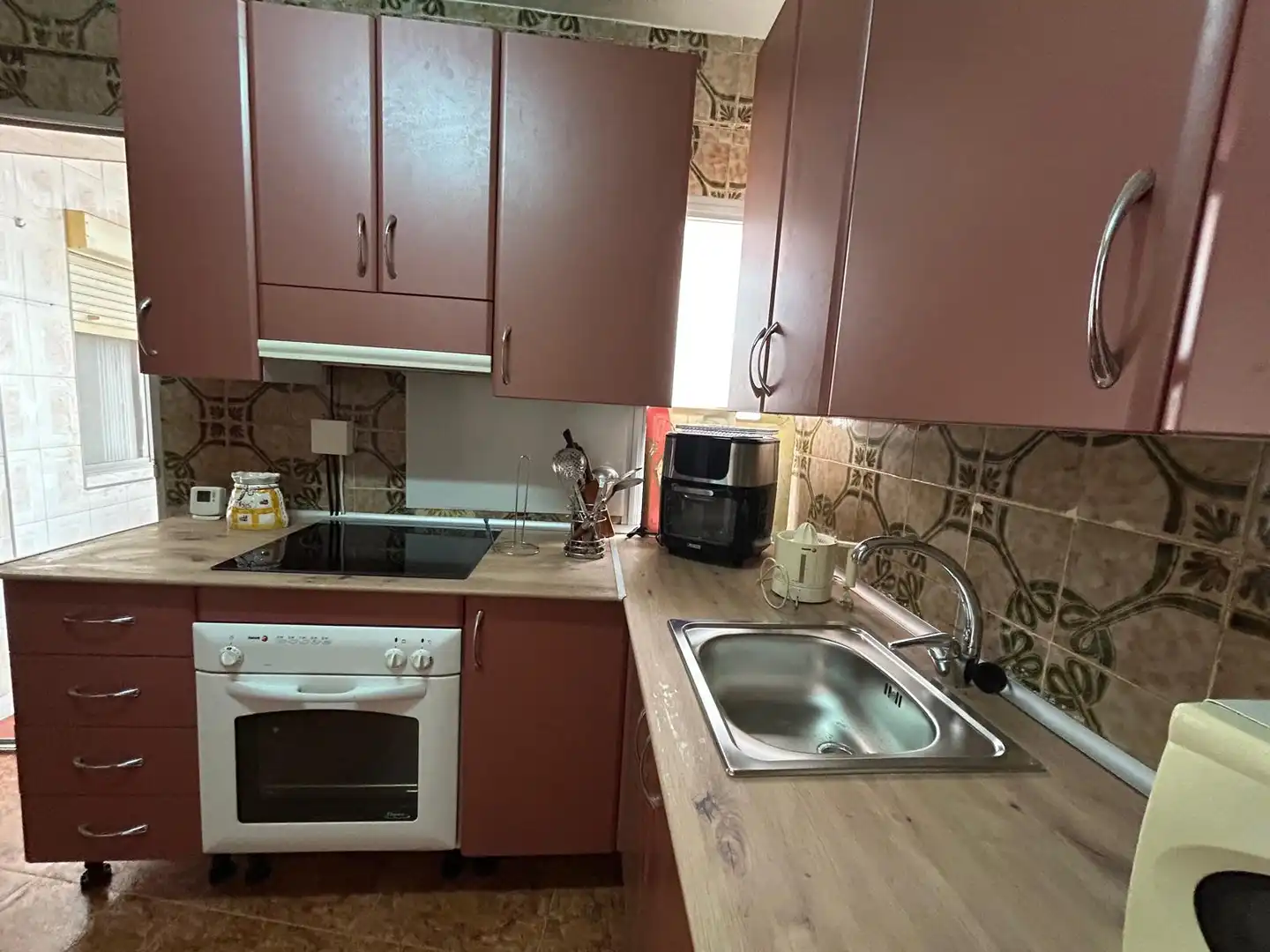 Cocina de Piso en venta en Ciudad Real con Calefacción, Terraza y Amueblado