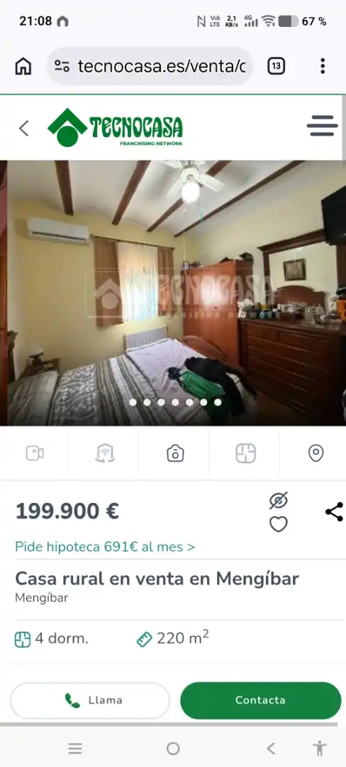 Habitación de Casa o chalet en venta en Mengíbar con Jardín privado, Terraza y Trastero