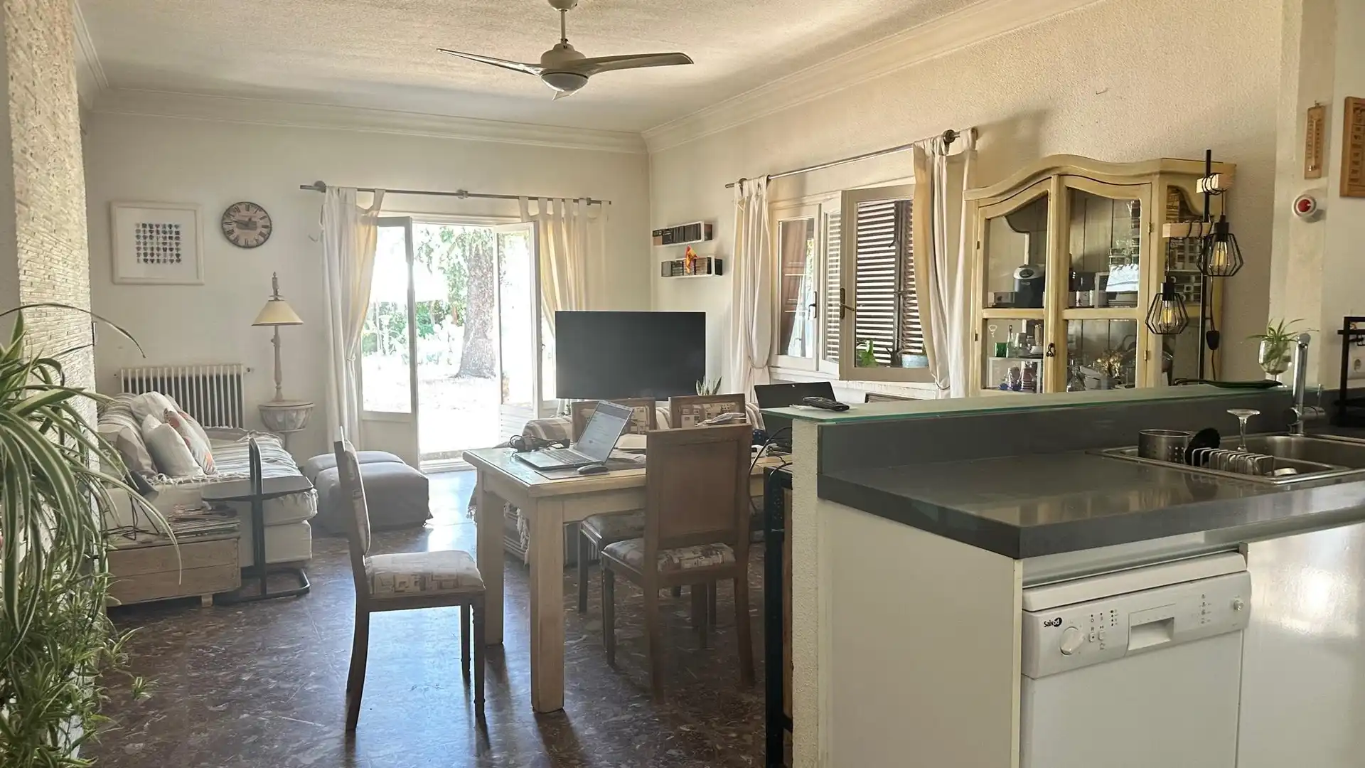 Menjador de Casa o xalet en venda en Galapagar amb Aire condicionat, Calefacció i Jardí privat