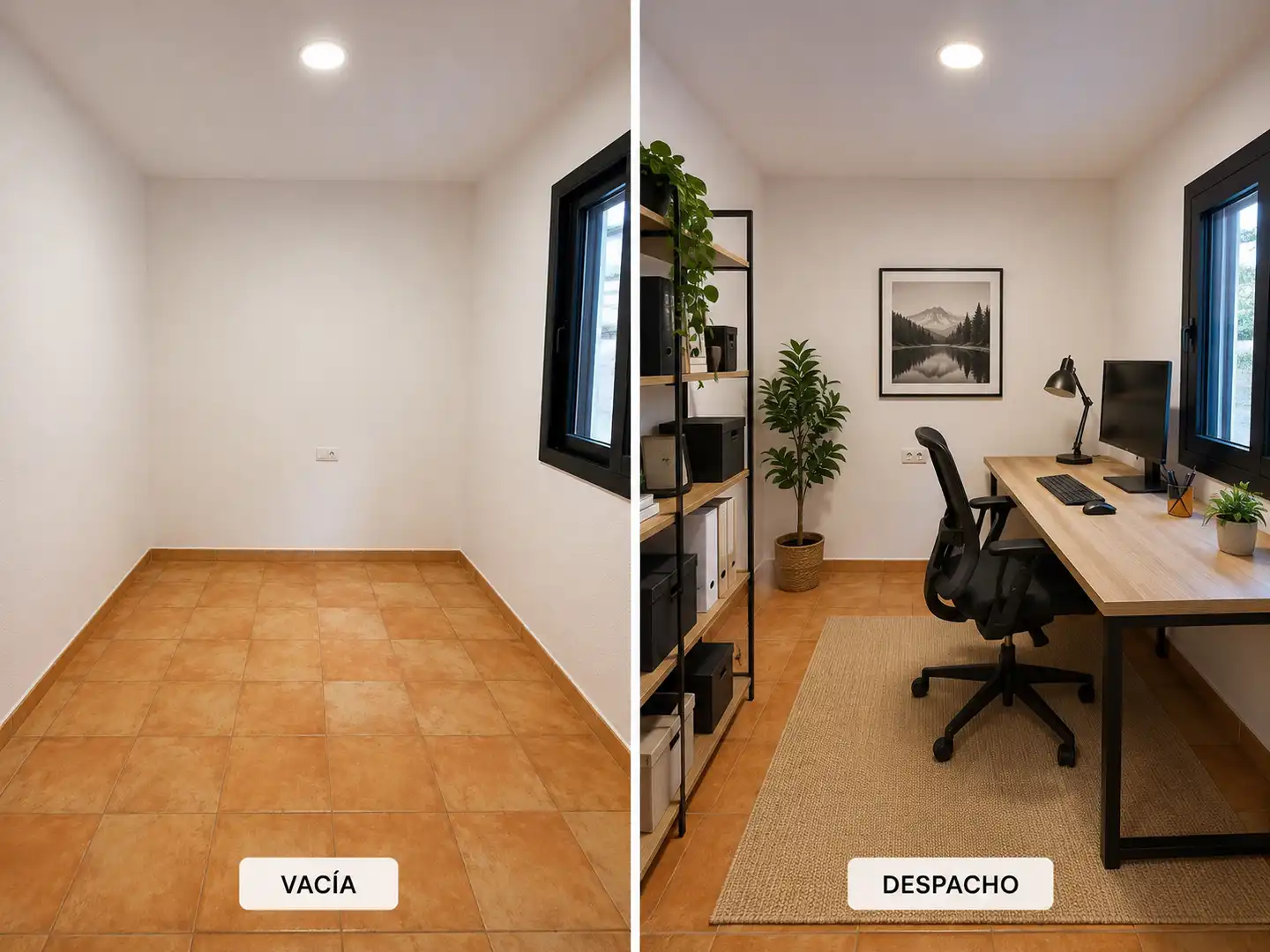 Wohnung zur Miete in Verges mit Klimaanlage und Heizung