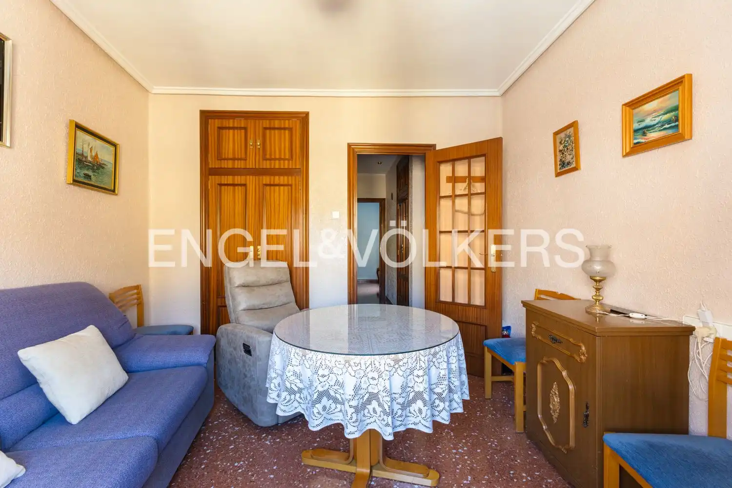 Sala de estar de Piso en venta en Valencia con Calefacción y Balcón