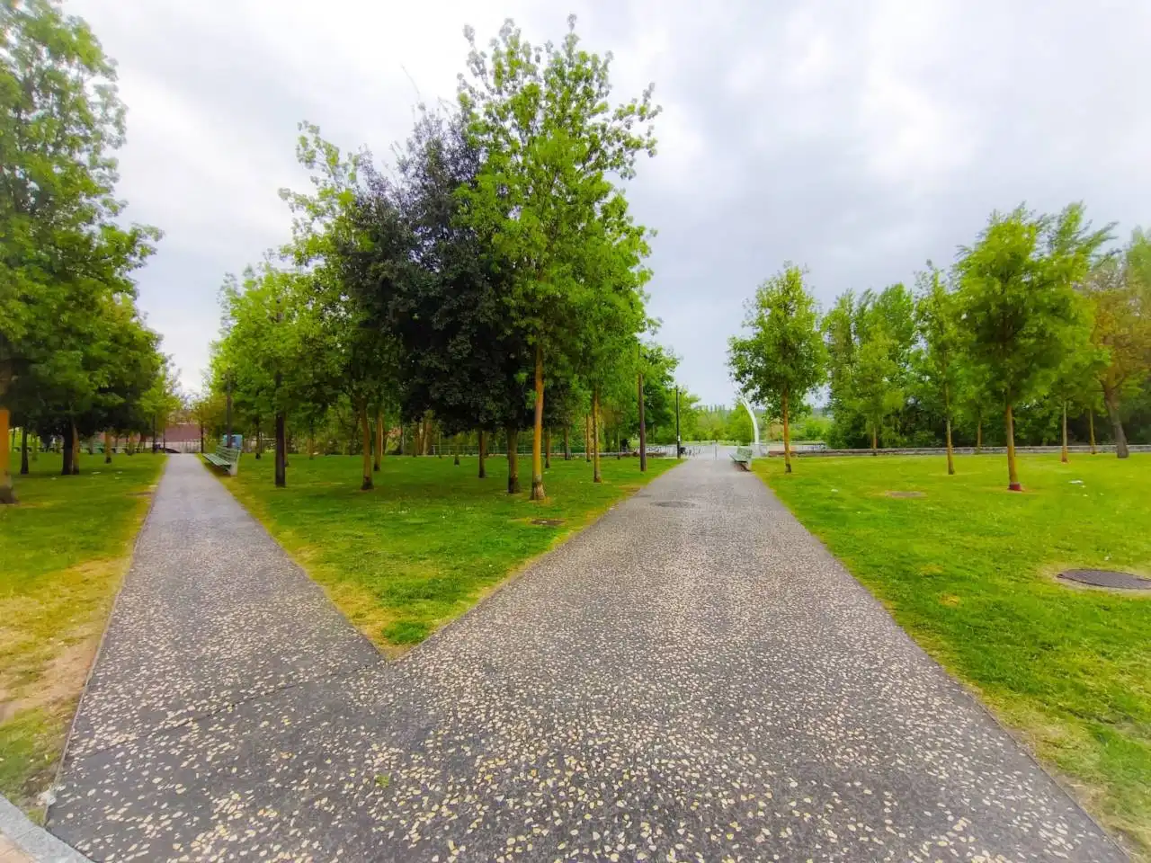 Parking of Flat for sale in Burgos  with Heating, Parquet flooring and Terrace