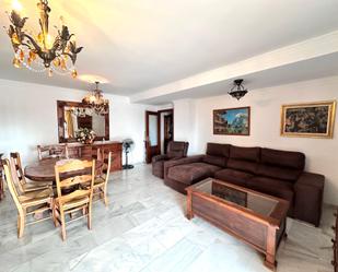 Living room of Flat to rent in Benalmádena  with Air Conditioner, Terrace and Furnished