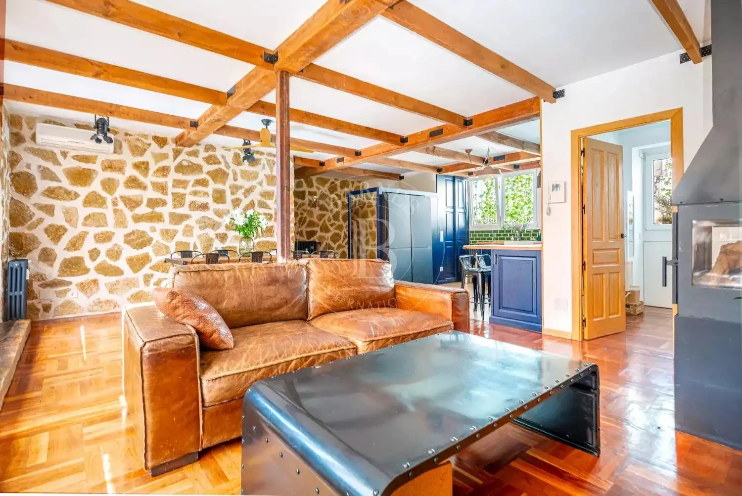 Living room of Attic for sale in Madrid  with Air Conditioner, Heating and Terrace