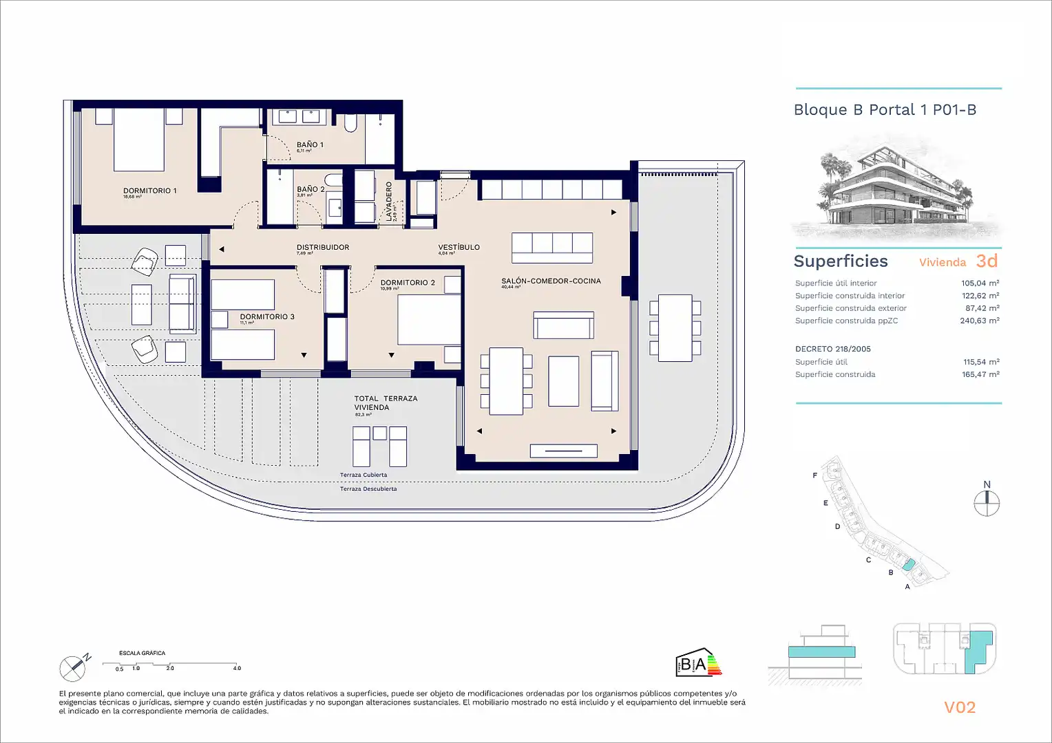 Apartamento con ascensor en venta en Playa Bahía Dorada, imagen 15