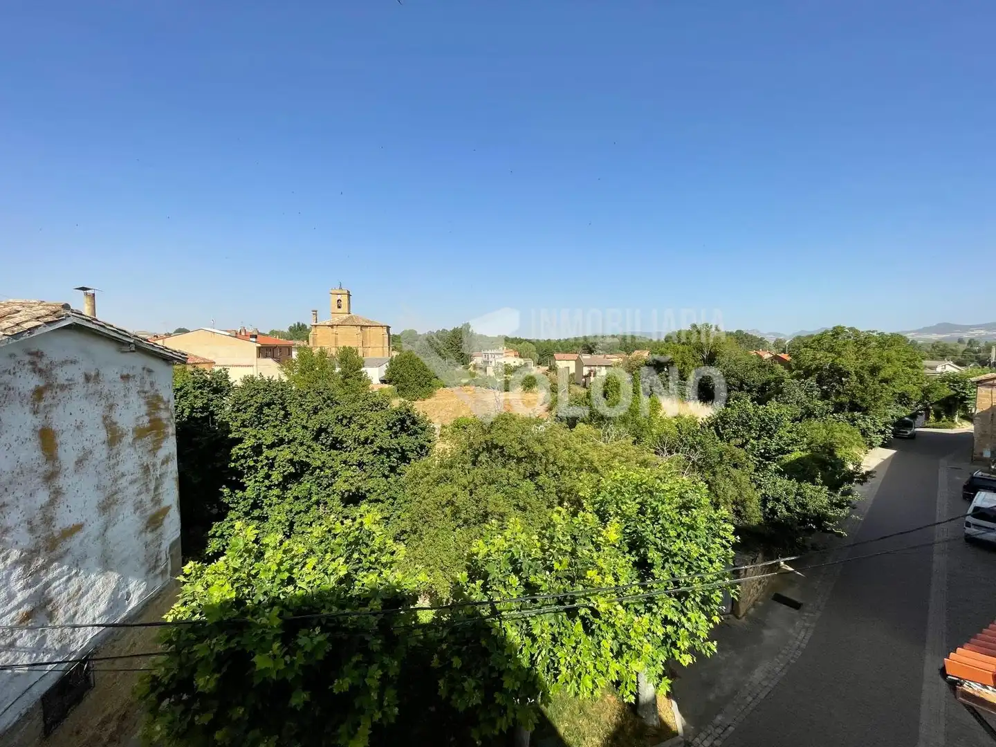 Vista exterior de Apartamento en venta en Casalarreina con Calefacción, Parquet y Amueblado