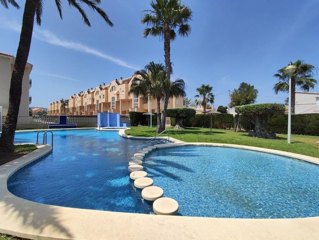 Swimming pool of Attic for sale in Dénia  with Air Conditioner, Heating and Community pool