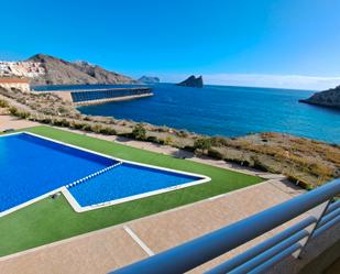 Swimming pool of Flat to rent in Águilas  with Air Conditioner, Heating and Furnished