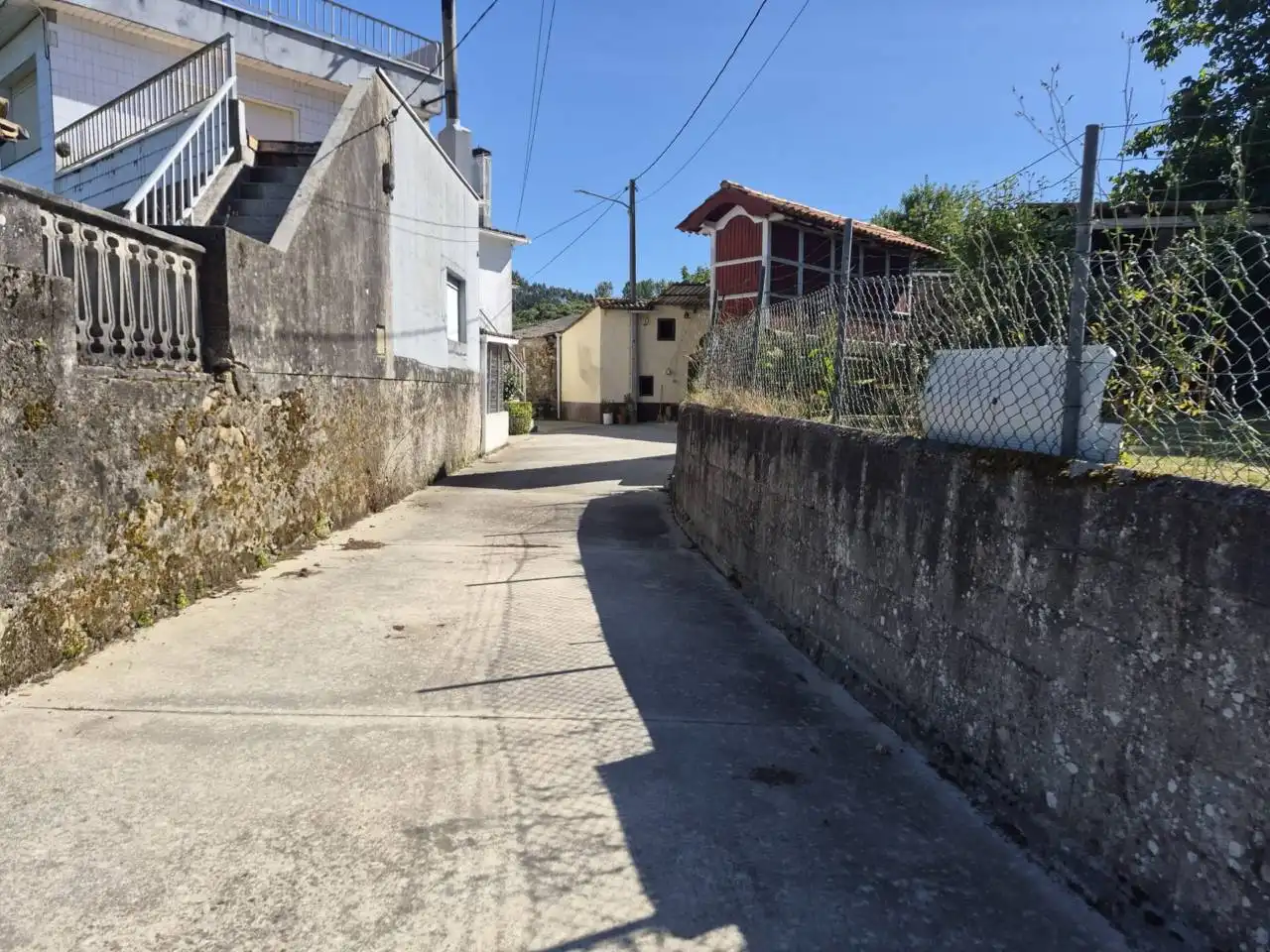 Vista exterior de Casa o xalet en venda en Oza dos Ríos