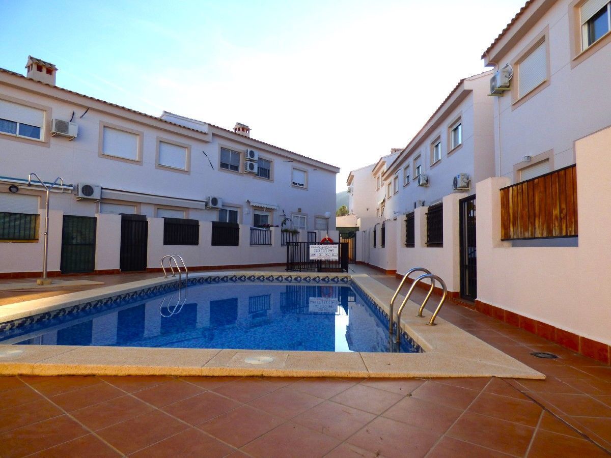 Swimming pool of Single-family semi-detached for sale in Polop  with Air Conditioner, Heating and Terrace