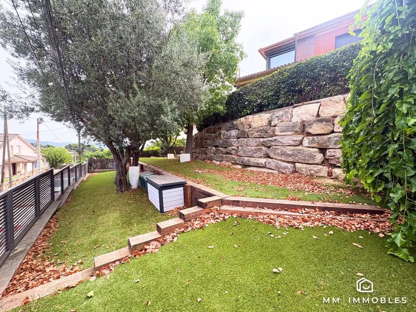 Terrassa de Casa o xalet en venda en Lliçà d'Amunt amb Aire condicionat, Calefacció i Jardí privat