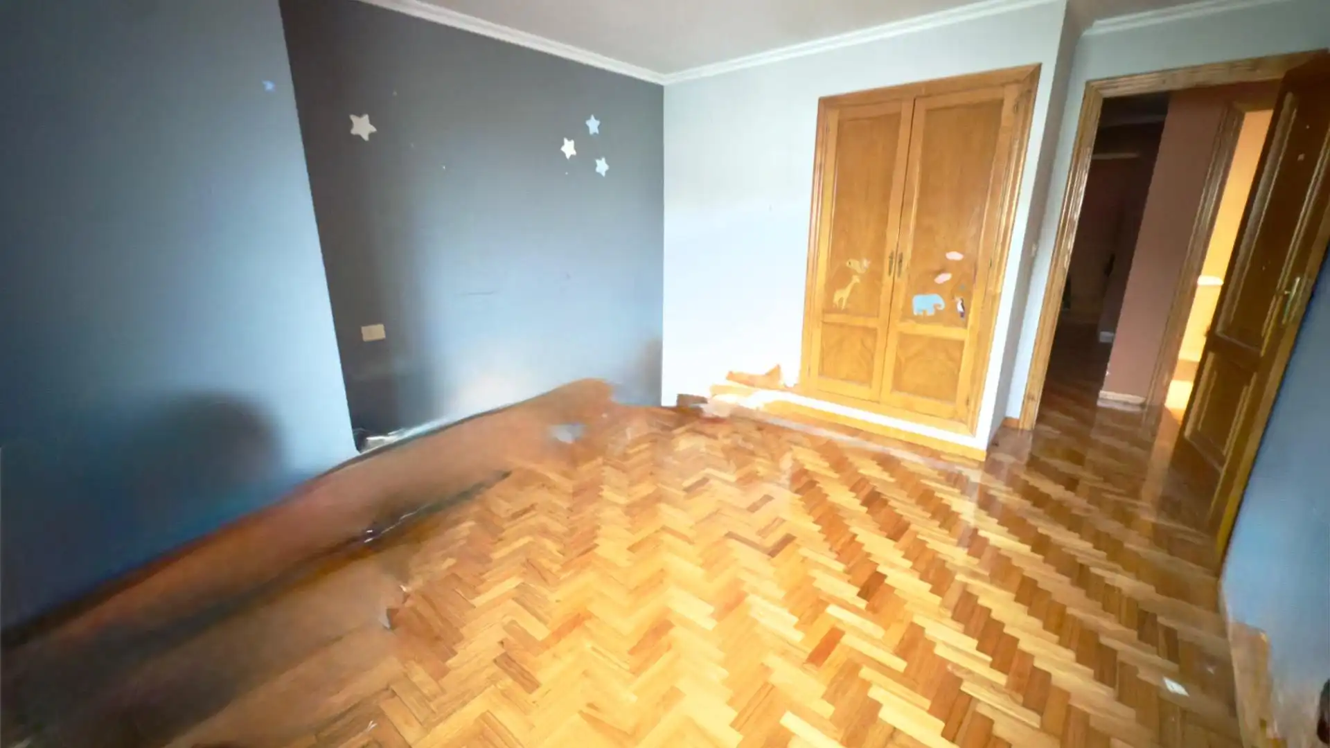 Schlafzimmer von Wohnung zum Verkauf in Xinzo de Limia mit Parkett, Terrasse und Balkon
