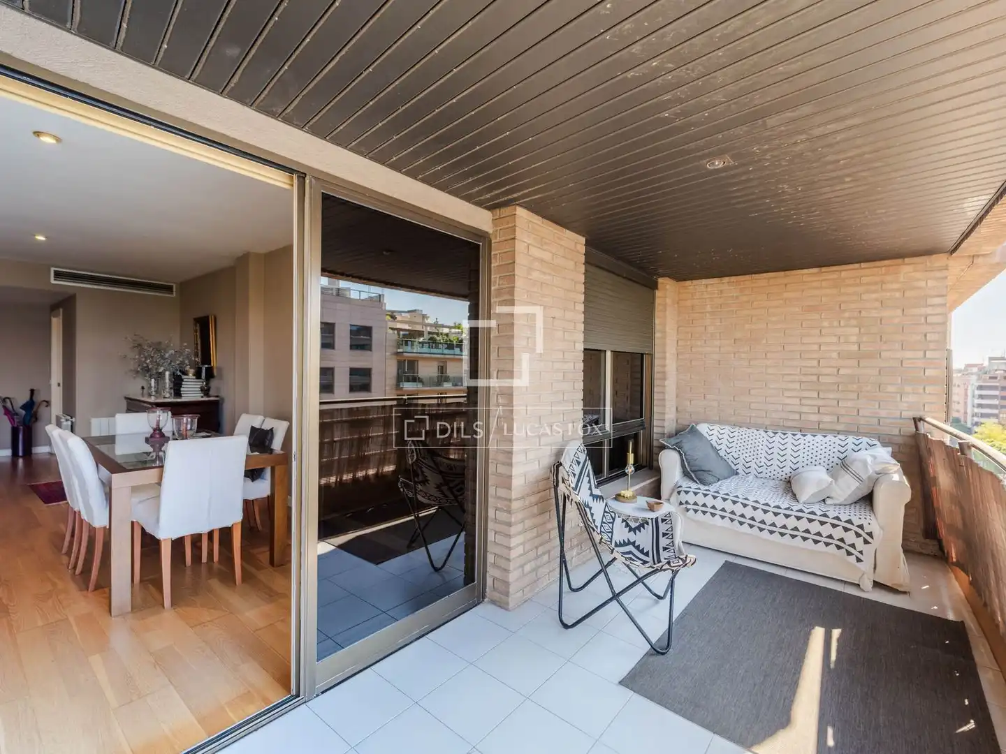 Terrace of Flat for rent in El Pla del Real