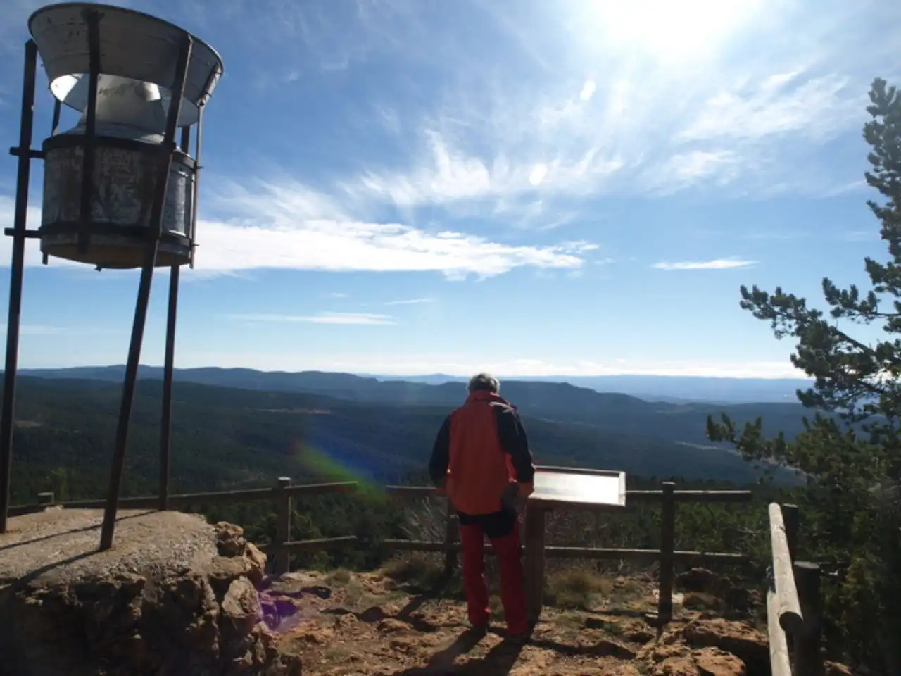 Vista exterior de Apartamento de alquiler en Alcalá de la Selva con Calefacción, Terraza y Amueblado