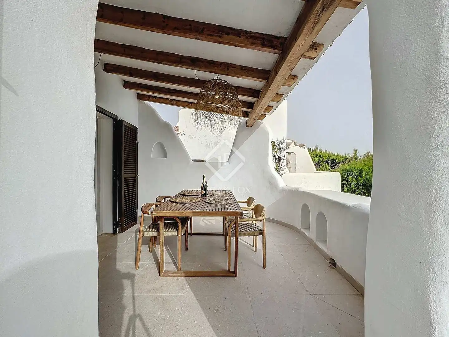 Terrasse von Haus oder Chalet zur Miete in Ciutadella de Menorca mit Klimaanlage, Privatgarten und Terrasse