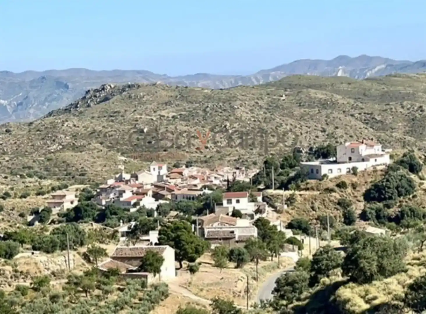 Vista exterior de Casa adosada en venda en Lubrín amb Moblat, Forn i Rentadora