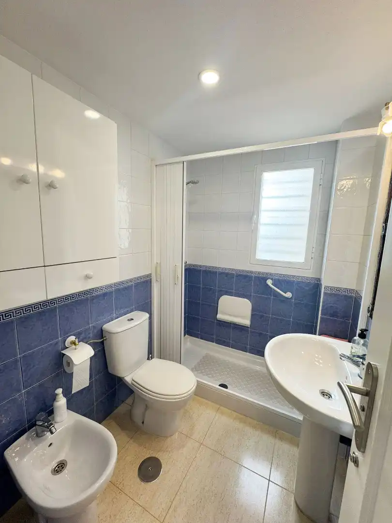 Bathroom of Apartments for rent in El Campello  with Heating, Terrace and Furnished