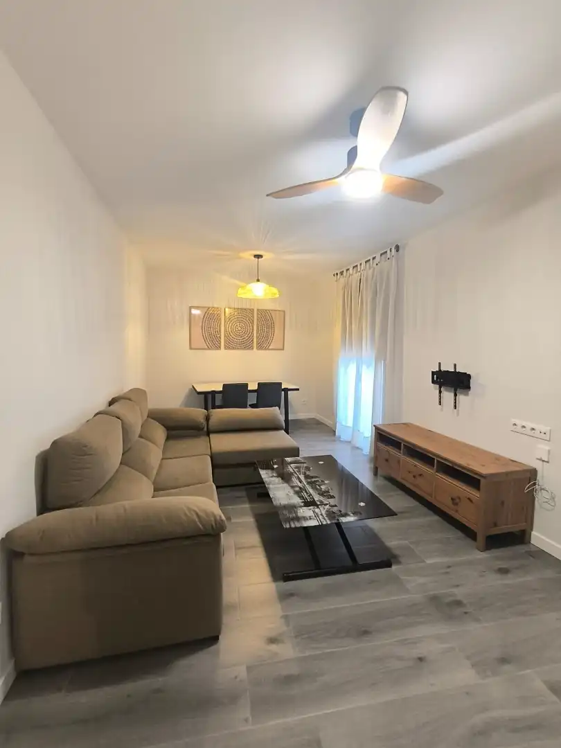 Sala de estar de Casa o chalet de alquiler en Chinchilla de Monte-Aragón con Aire acondicionado, Calefacción y Amueblado