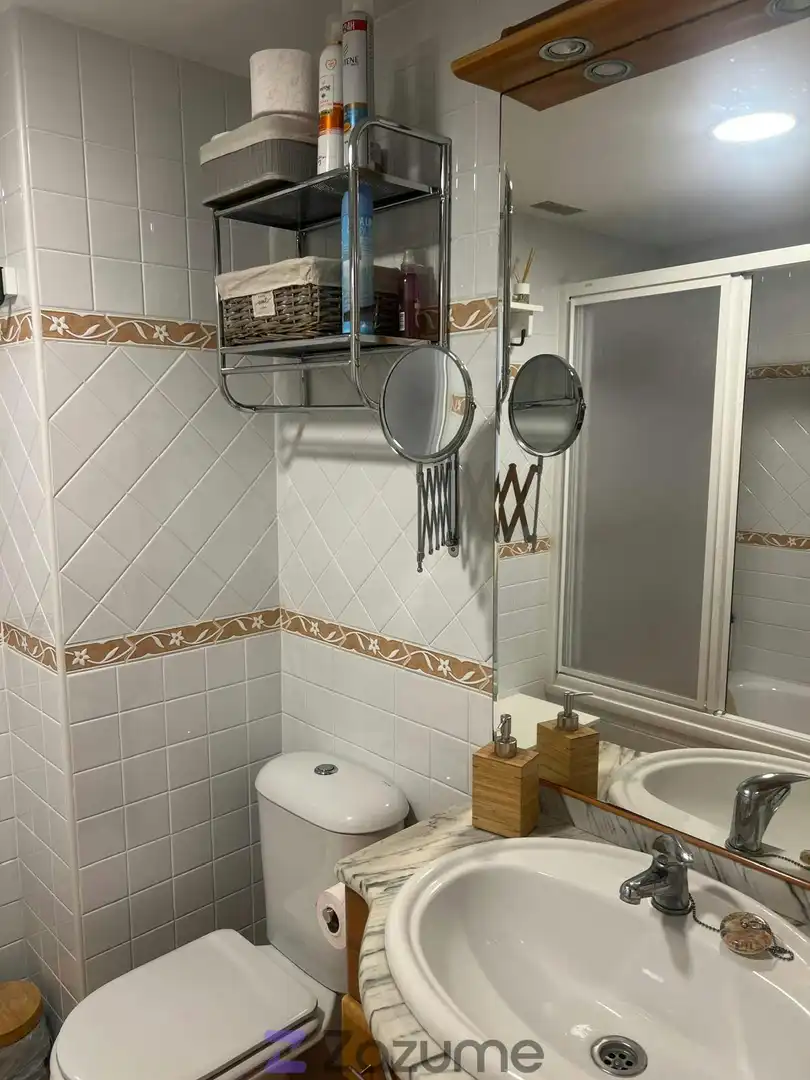 Bany de Pis de lloguer en Sevilla amb Aire condicionat, Calefacció i Terrassa