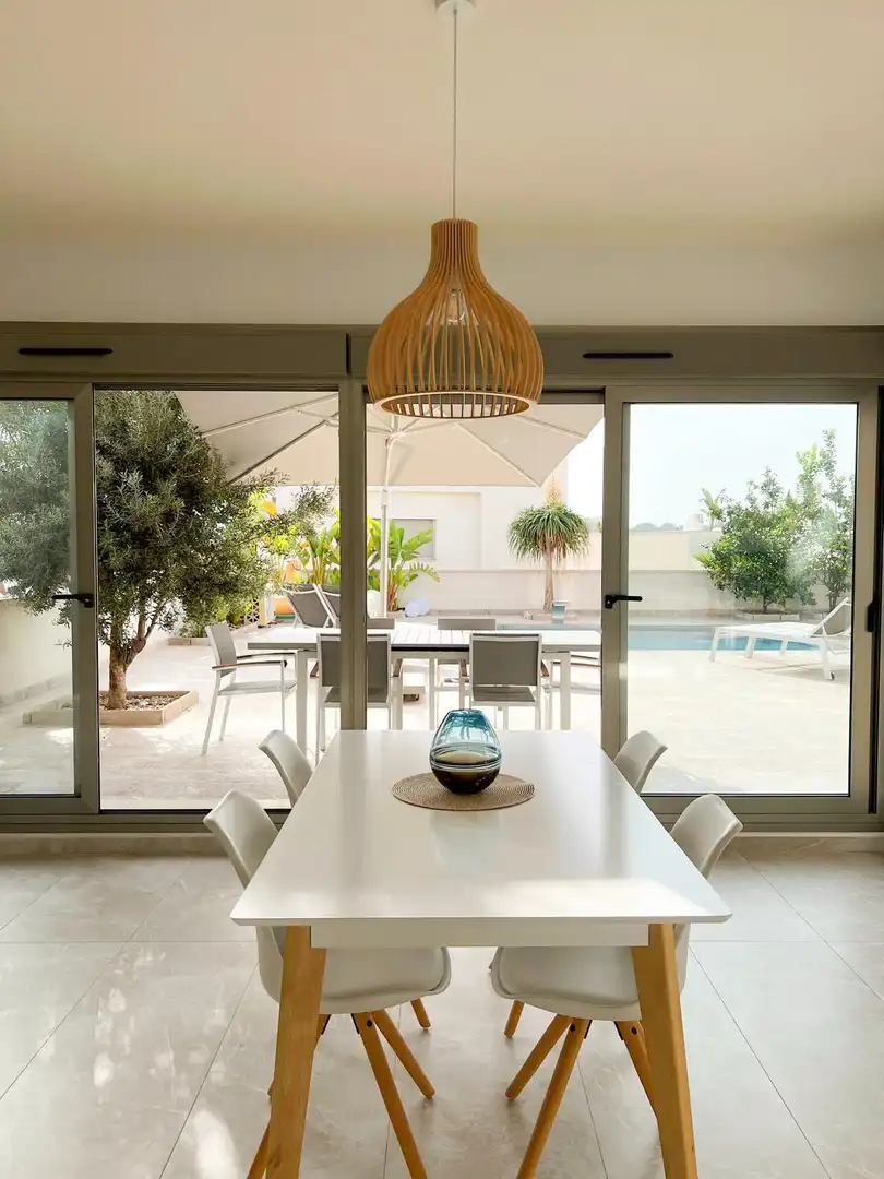 Terraza de Casa o chalet de alquiler en San Miguel de Salinas con Aire acondicionado, Calefacción y Jardín privado