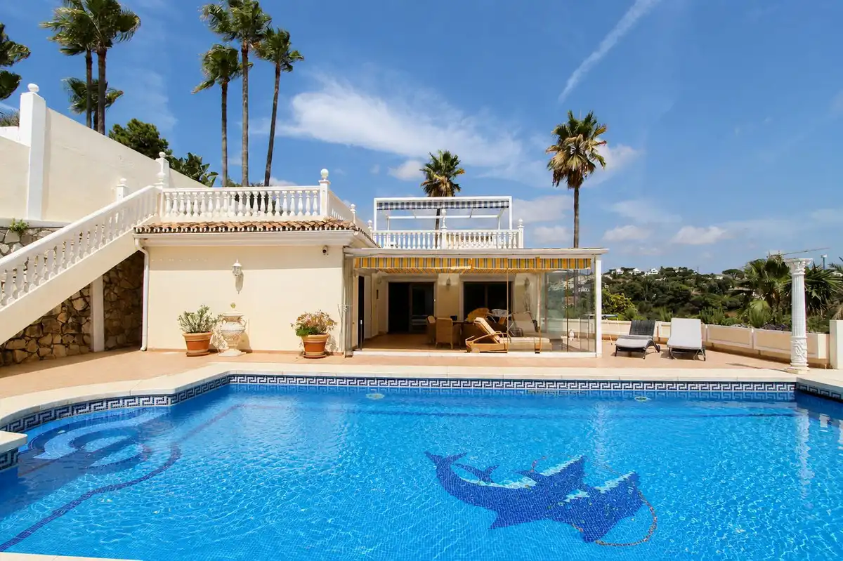 Piscina de Casa o chalet en venta en Marbella