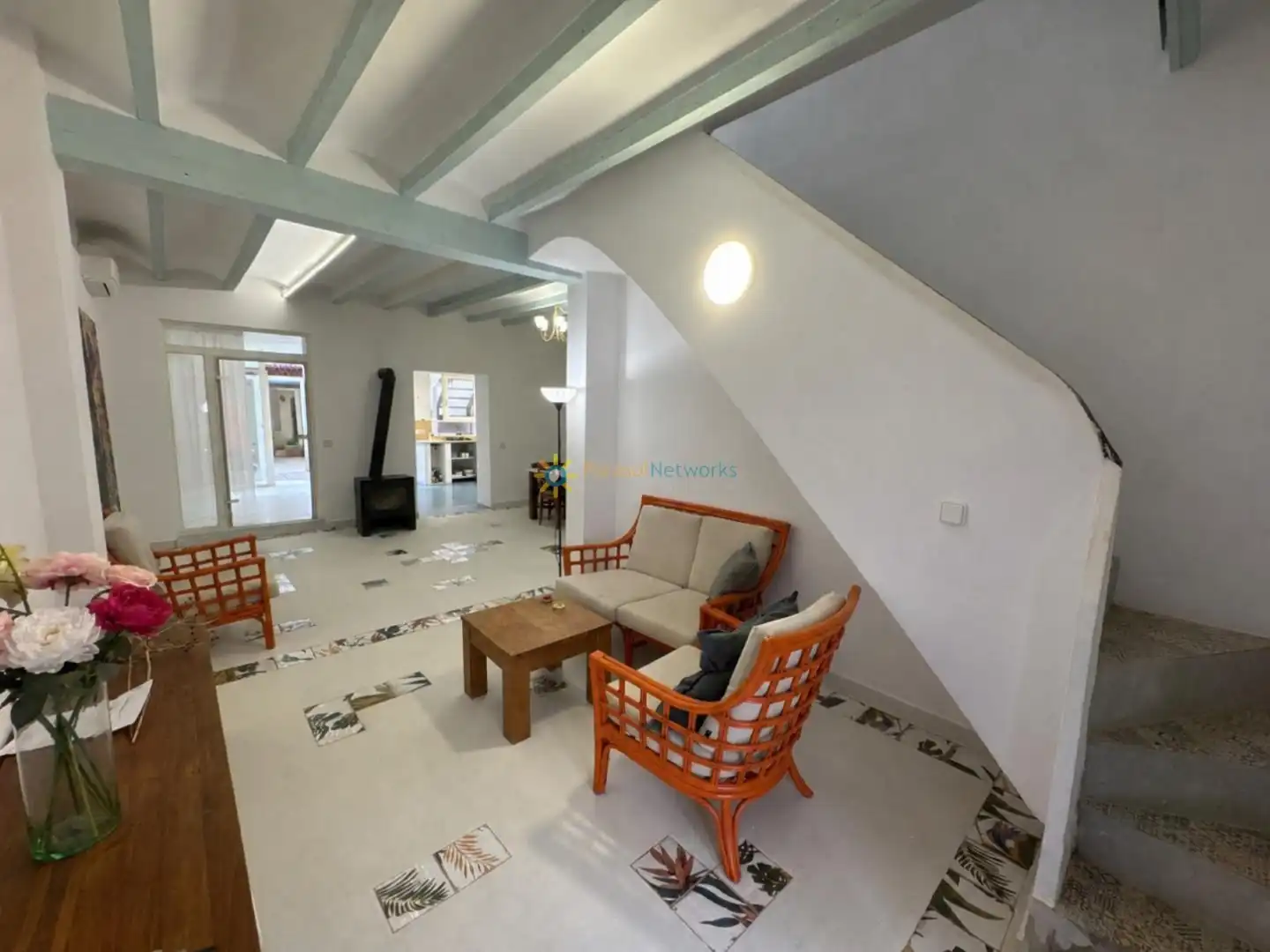 Living room of Houses for sale in Oliva  with Terrace