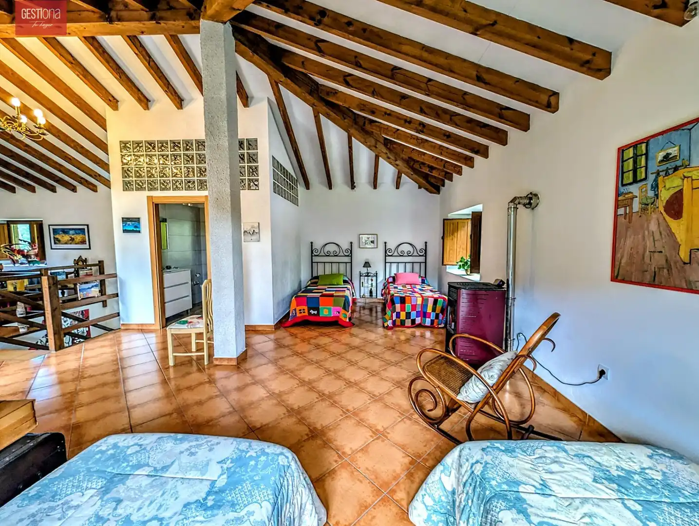 Sala de estar de Casa o chalet en venta en Escalante con Jardín privado y Balcón