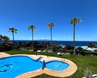Swimming pool of Duplex to rent in Santiago del Teide  with Air Conditioner, Terrace and Swimming Pool