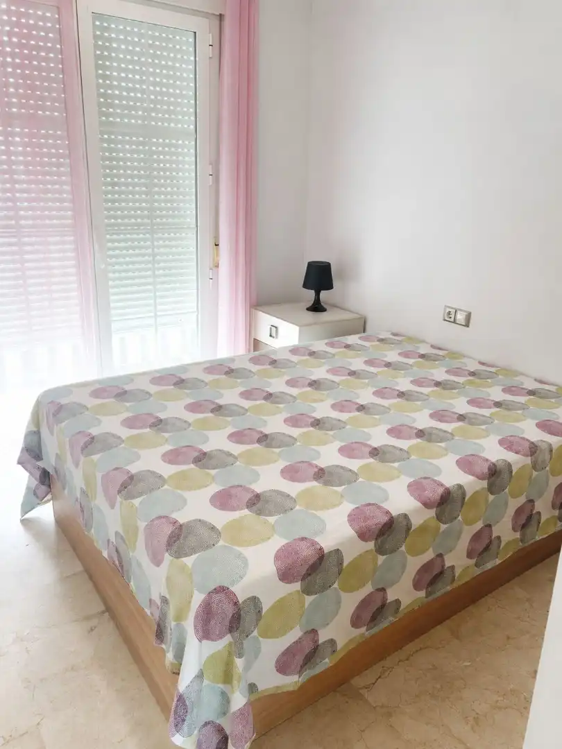 Schlafzimmer von Wohnung zur Miete in Manilva mit Terrasse, Möbliert und Ofen