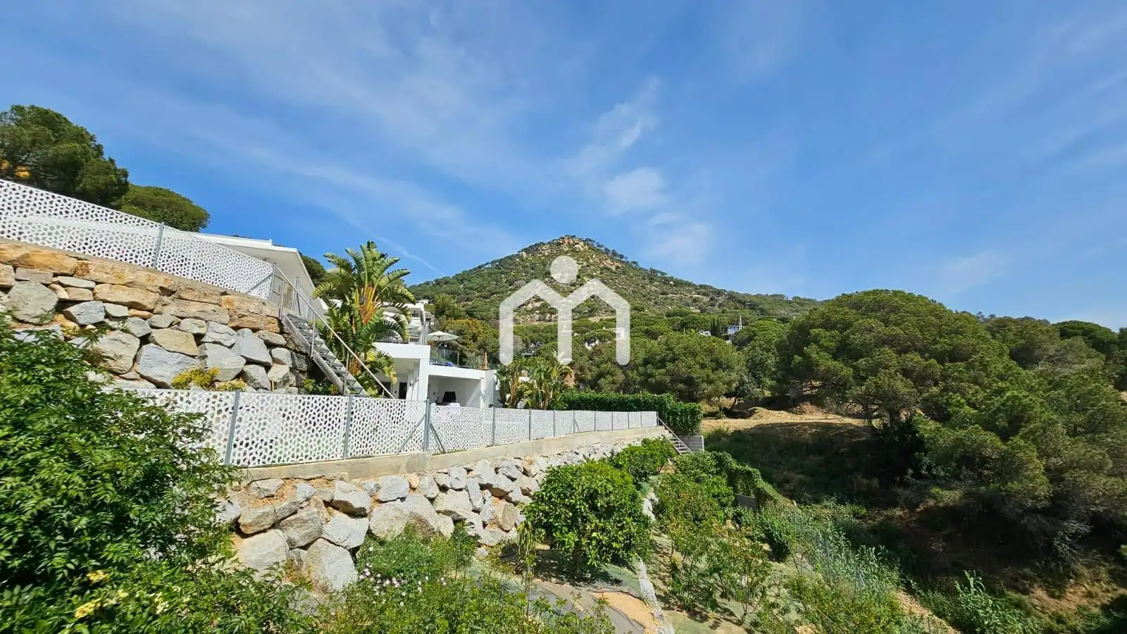 Vista exterior de Casa o chalet en venta en Cabrils con Calefacción, Parquet y Terraza