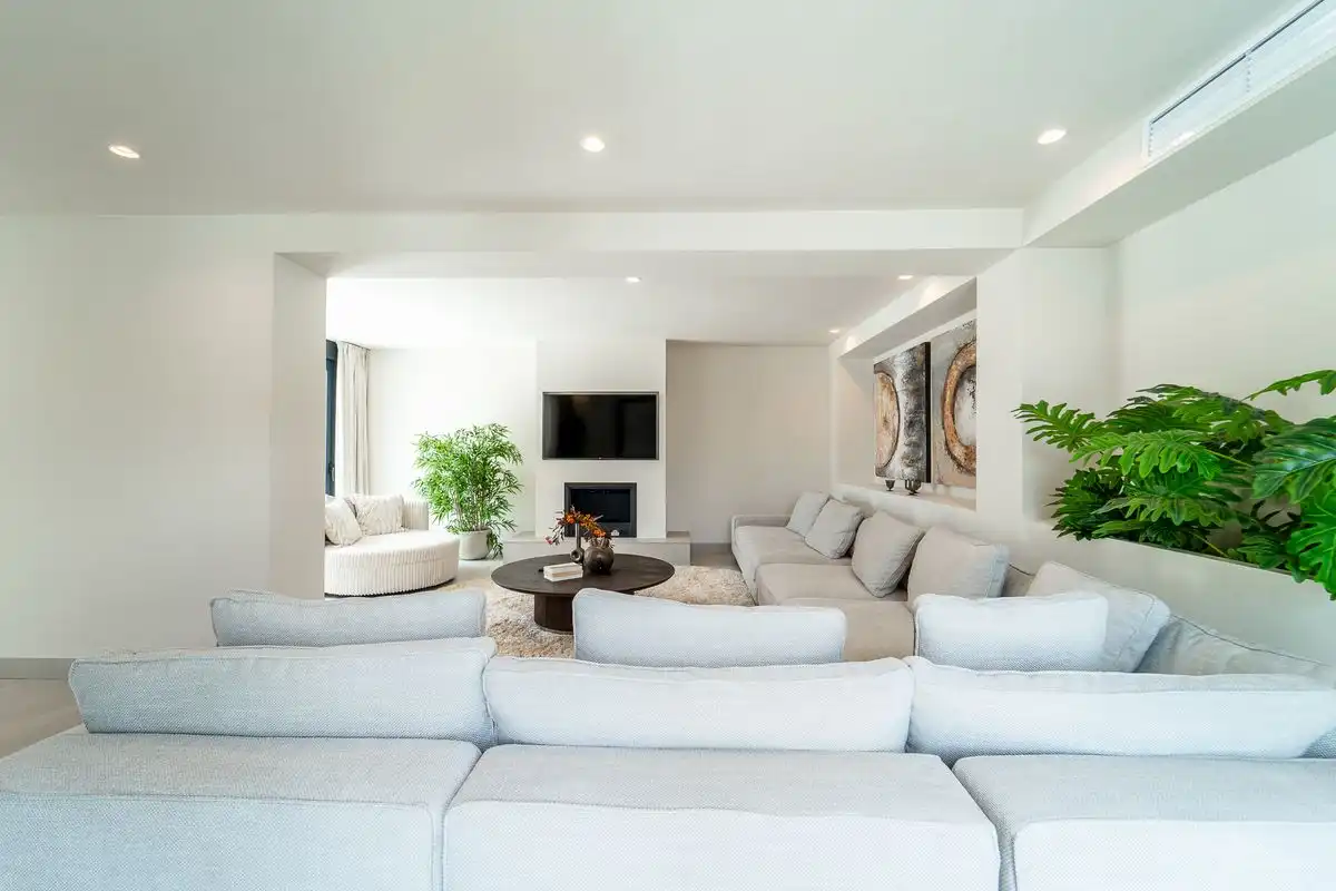 Sala de estar de Casa o chalet en venta en Benalmádena con Aire acondicionado, Calefacción y Jardín privado